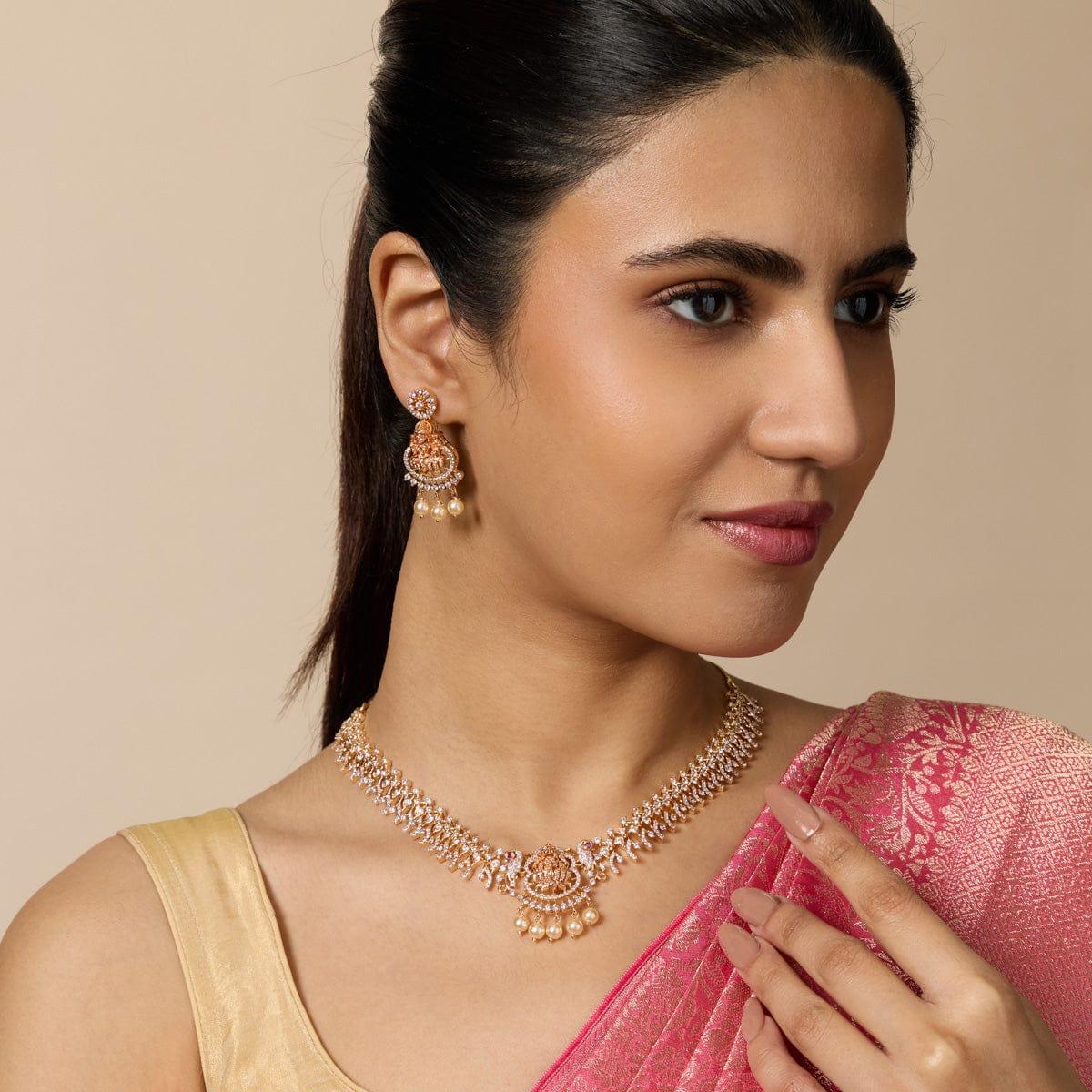 Zircon Necklace Zircon Necklace 191071