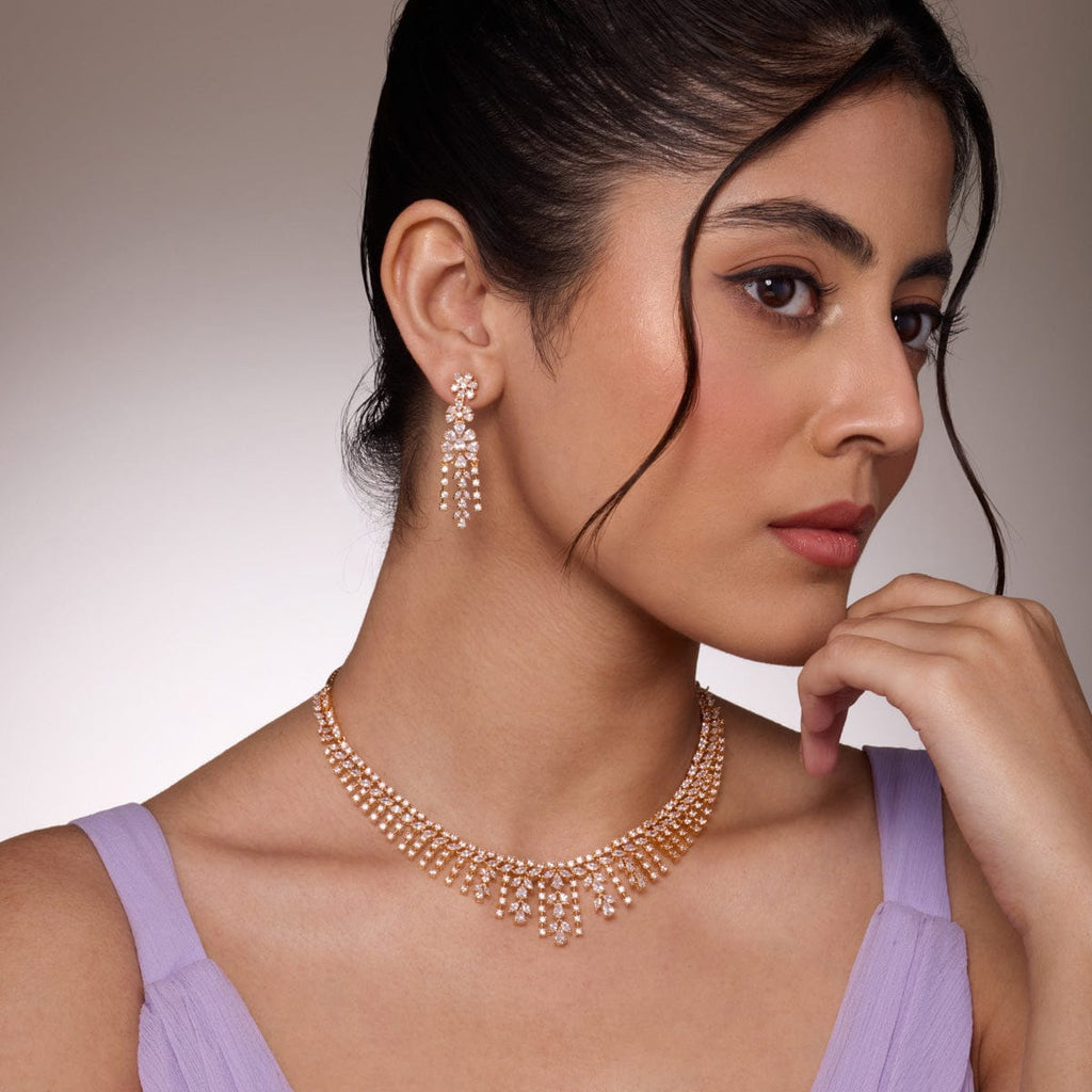 Zircon Necklace Zircon Necklace 192264