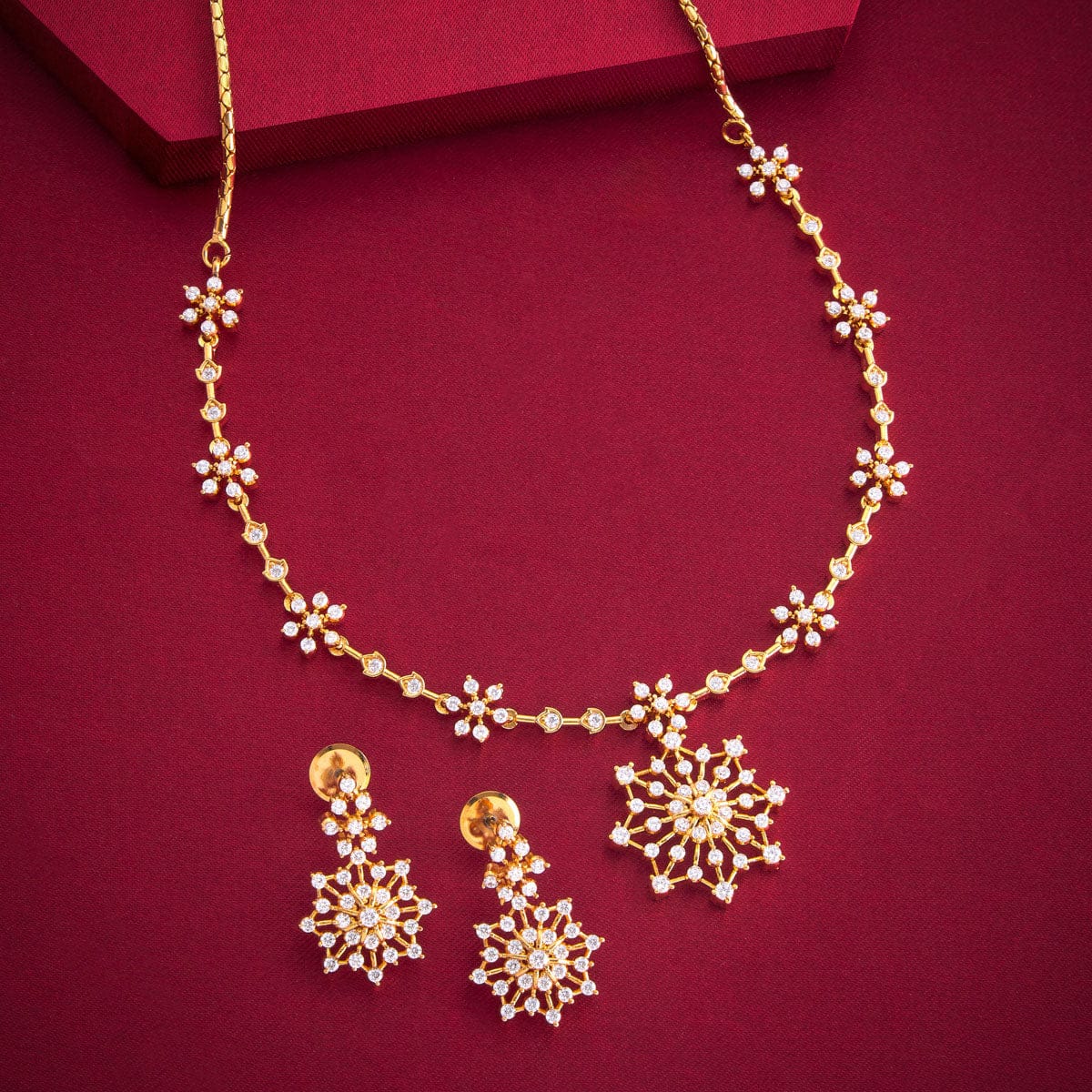 Zircon Necklace Zircon Necklace 192620