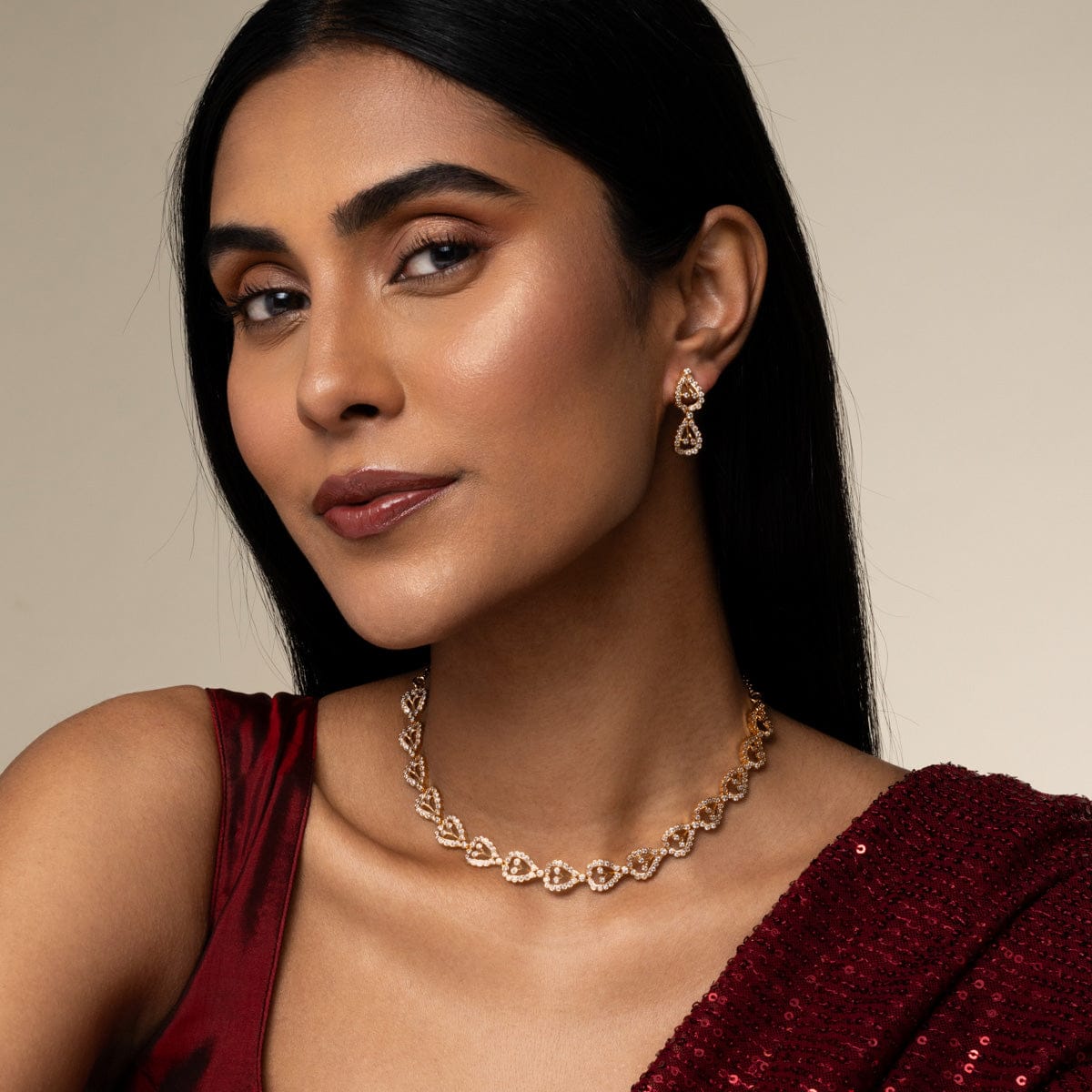 Zircon Necklace Zircon Necklace 192624