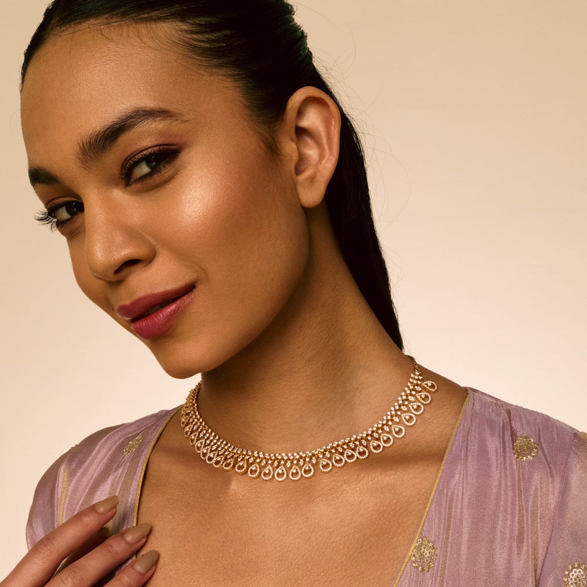 Zircon Necklace Zircon Necklace 193173