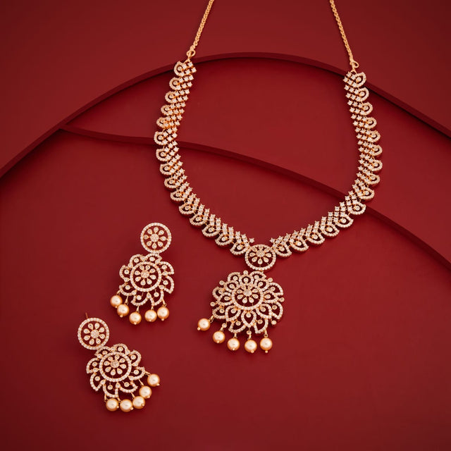 Zircon Necklace Zircon Necklace 200870