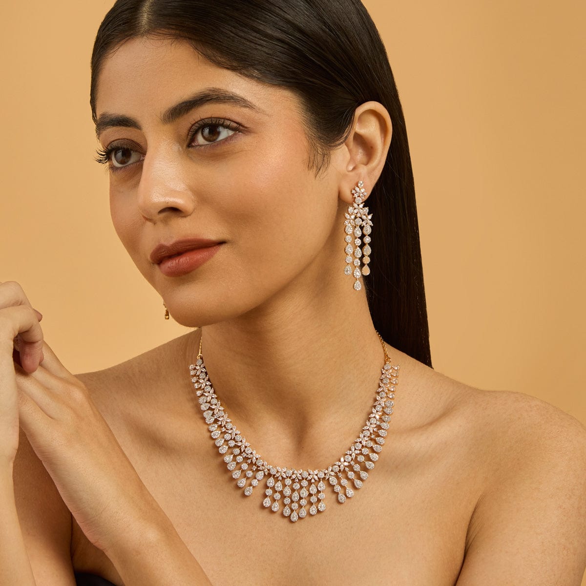 Zircon Necklace Zircon Necklace 177093