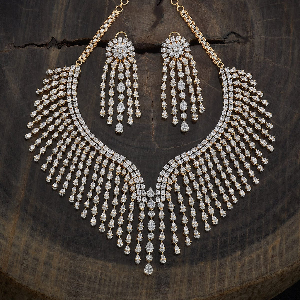 Zircon Necklace Zircon Necklace 181022