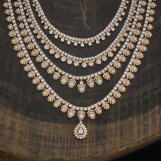 Zircon Necklace Zircon Necklace 181204
