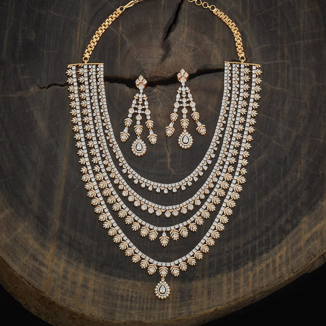 Zircon Necklace Zircon Necklace 181204