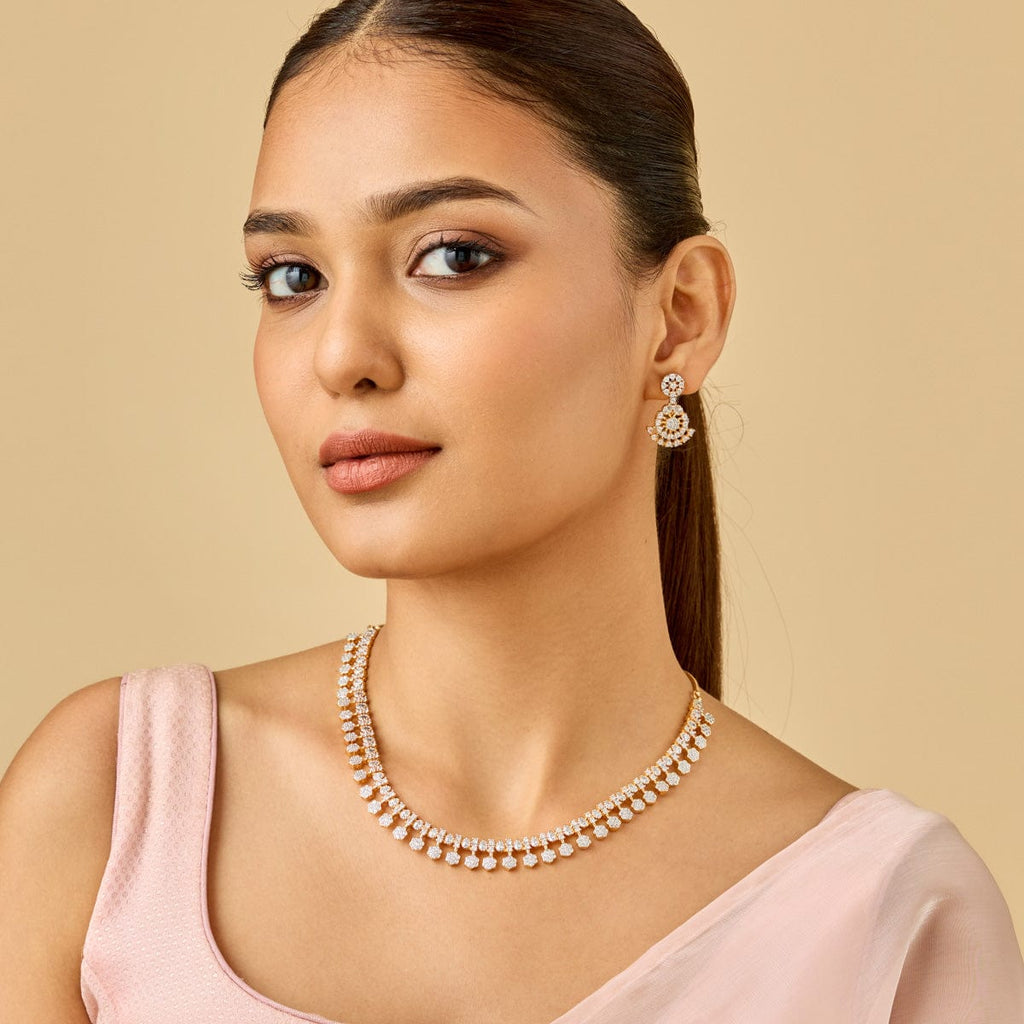 Zircon Necklace Zircon Necklace 185546