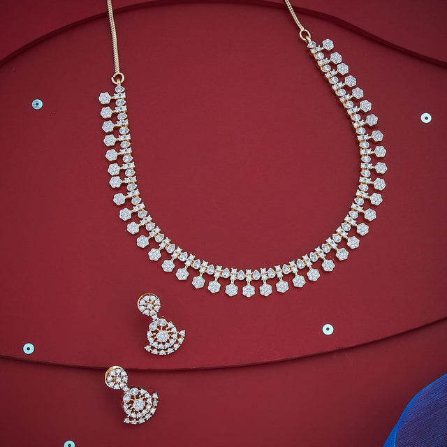 Zircon Necklace Zircon Necklace 185546