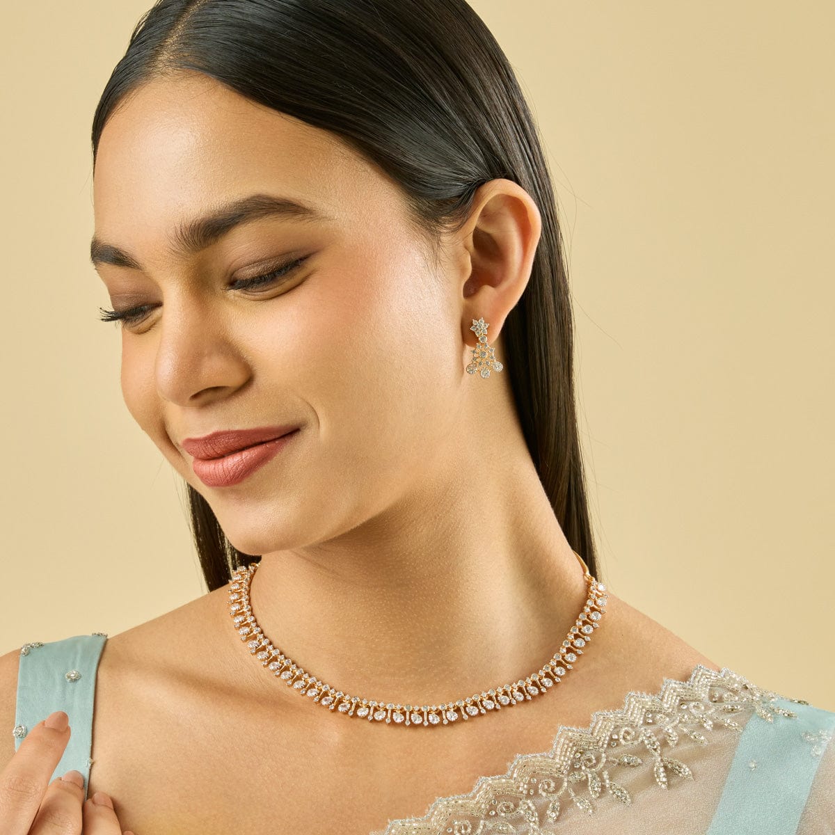 Zircon Necklace Zircon Necklace 185547