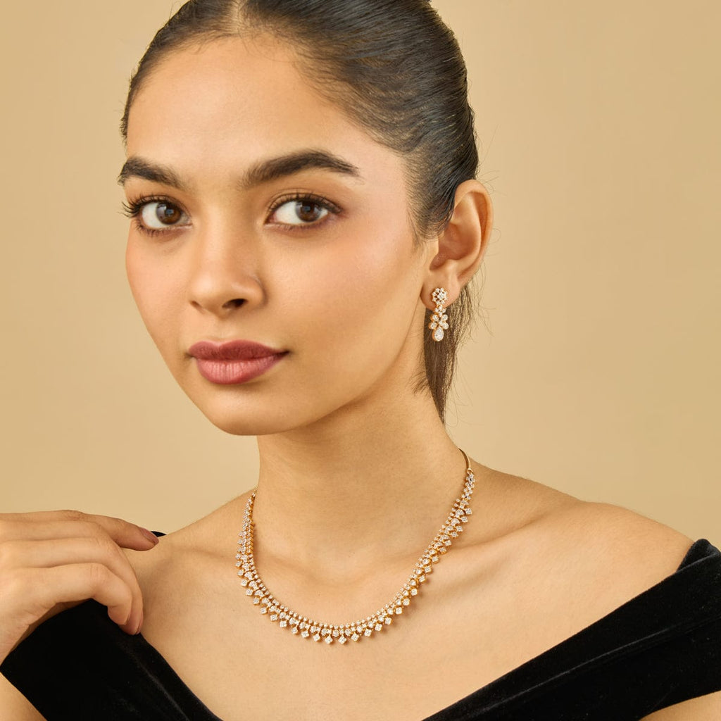 Zircon Necklace Zircon Necklace 185548