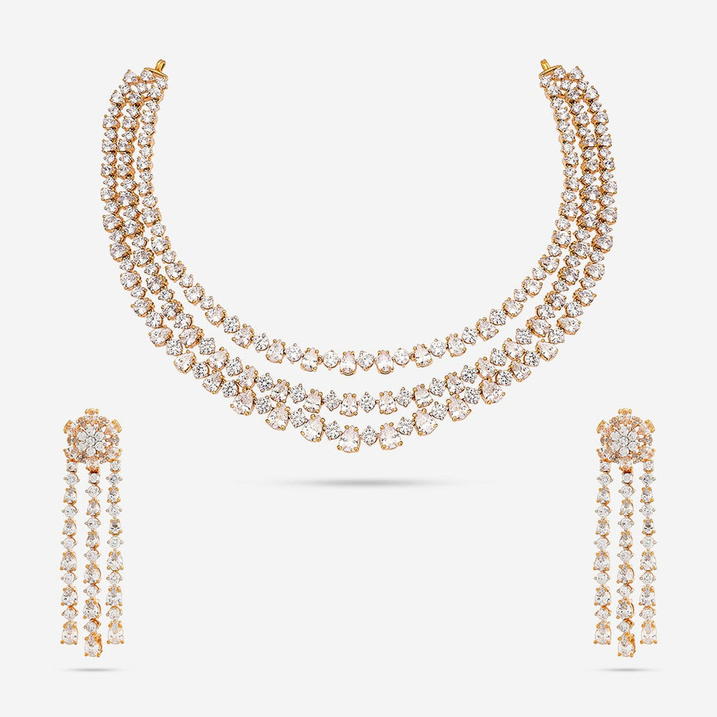 Zircon Necklace Zircon Necklace 185861