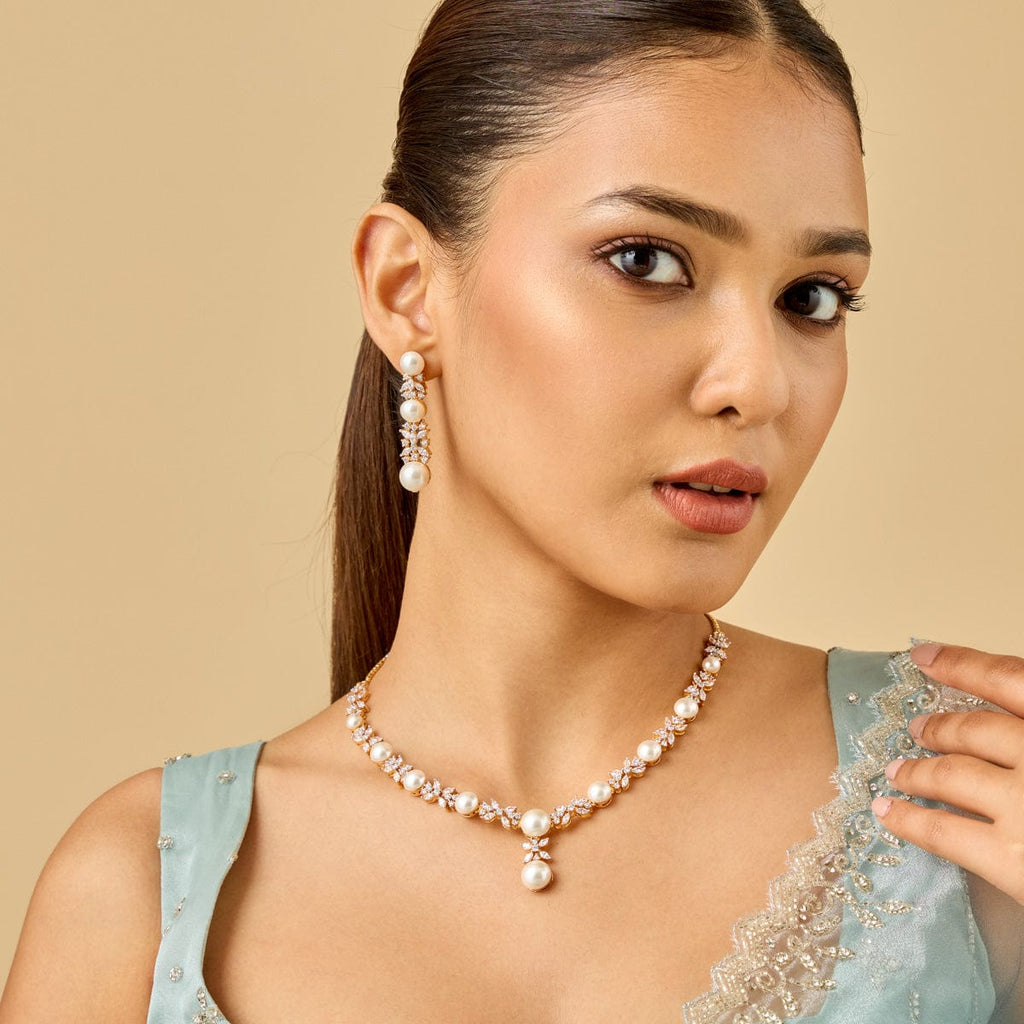 Zircon Necklace Zircon Necklace 186606