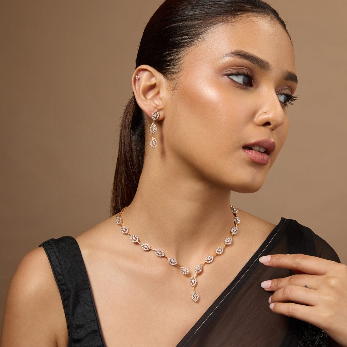 Zircon Necklace Zircon Necklace 186616