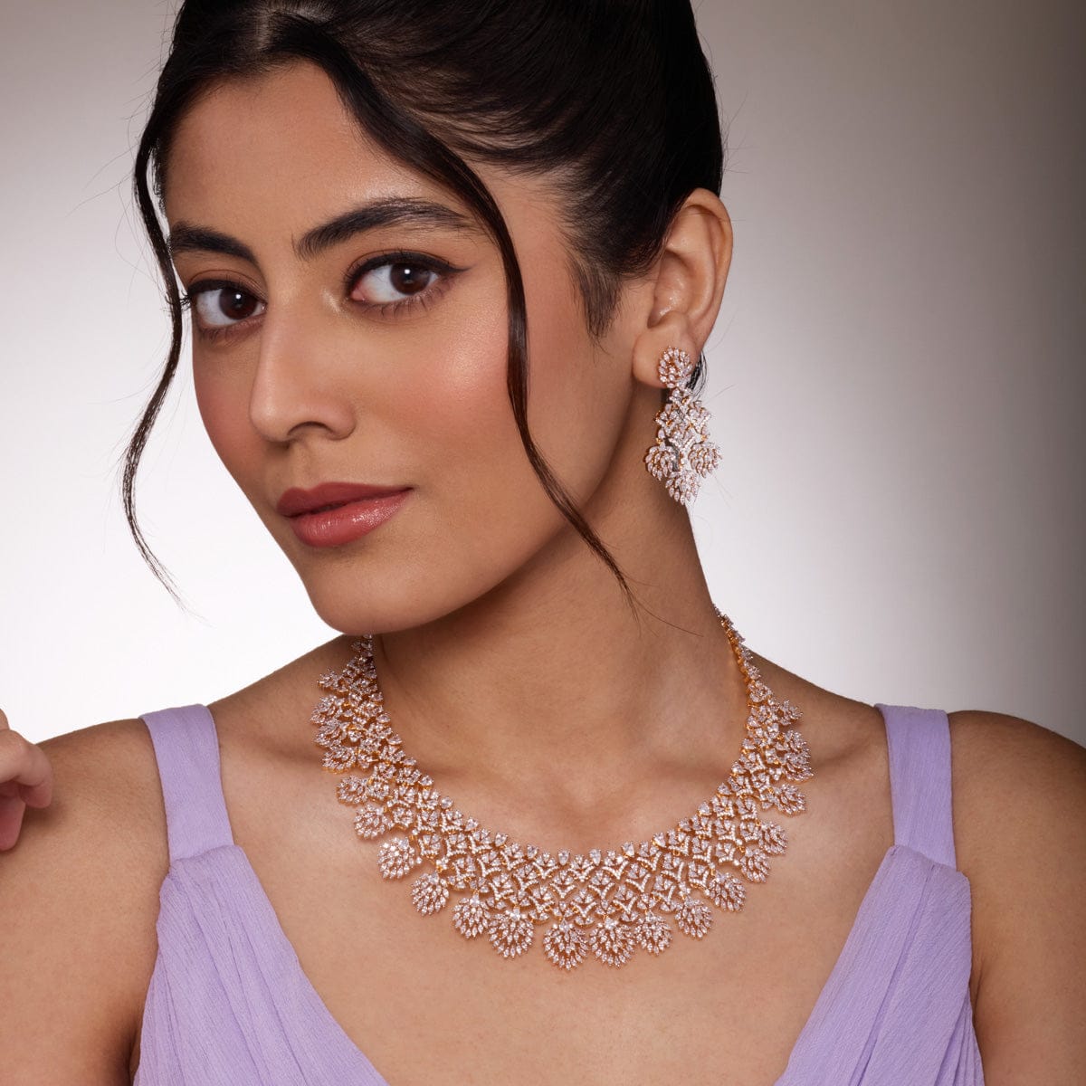 Zircon Necklace Zircon Necklace 187173