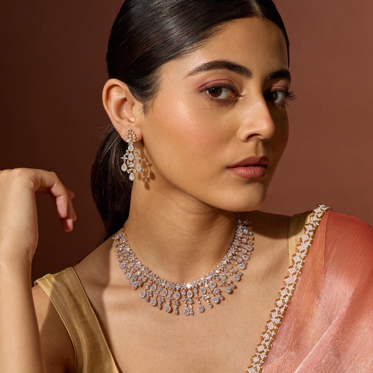 Zircon Necklace Zircon Necklace 187564