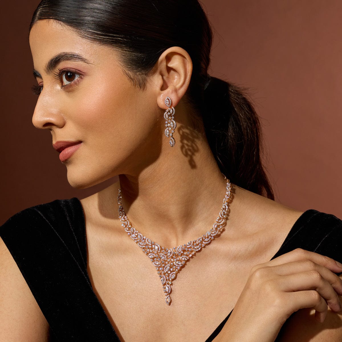 Zircon Necklace Zircon Necklace 187568