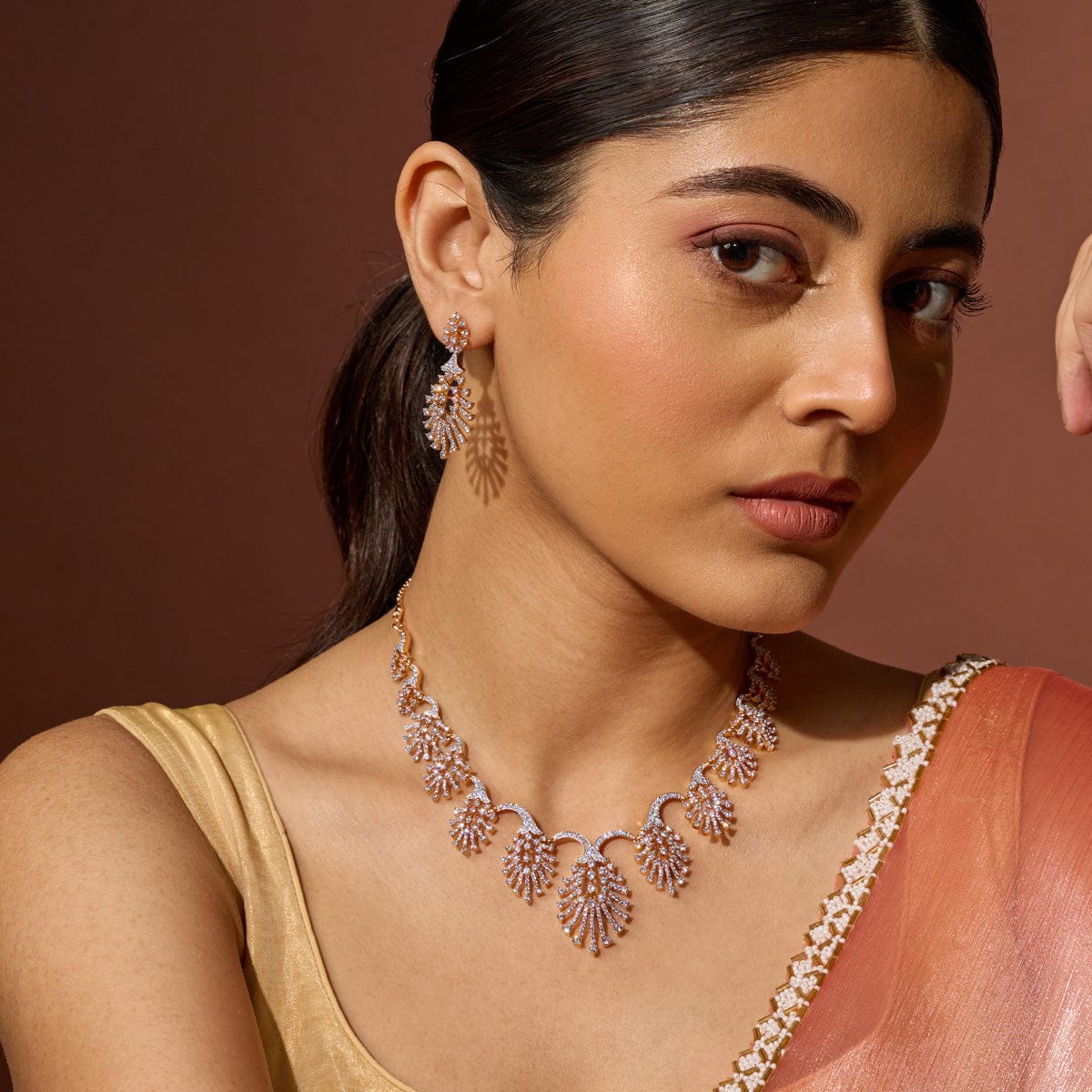 Zircon Necklace Zircon Necklace 187604