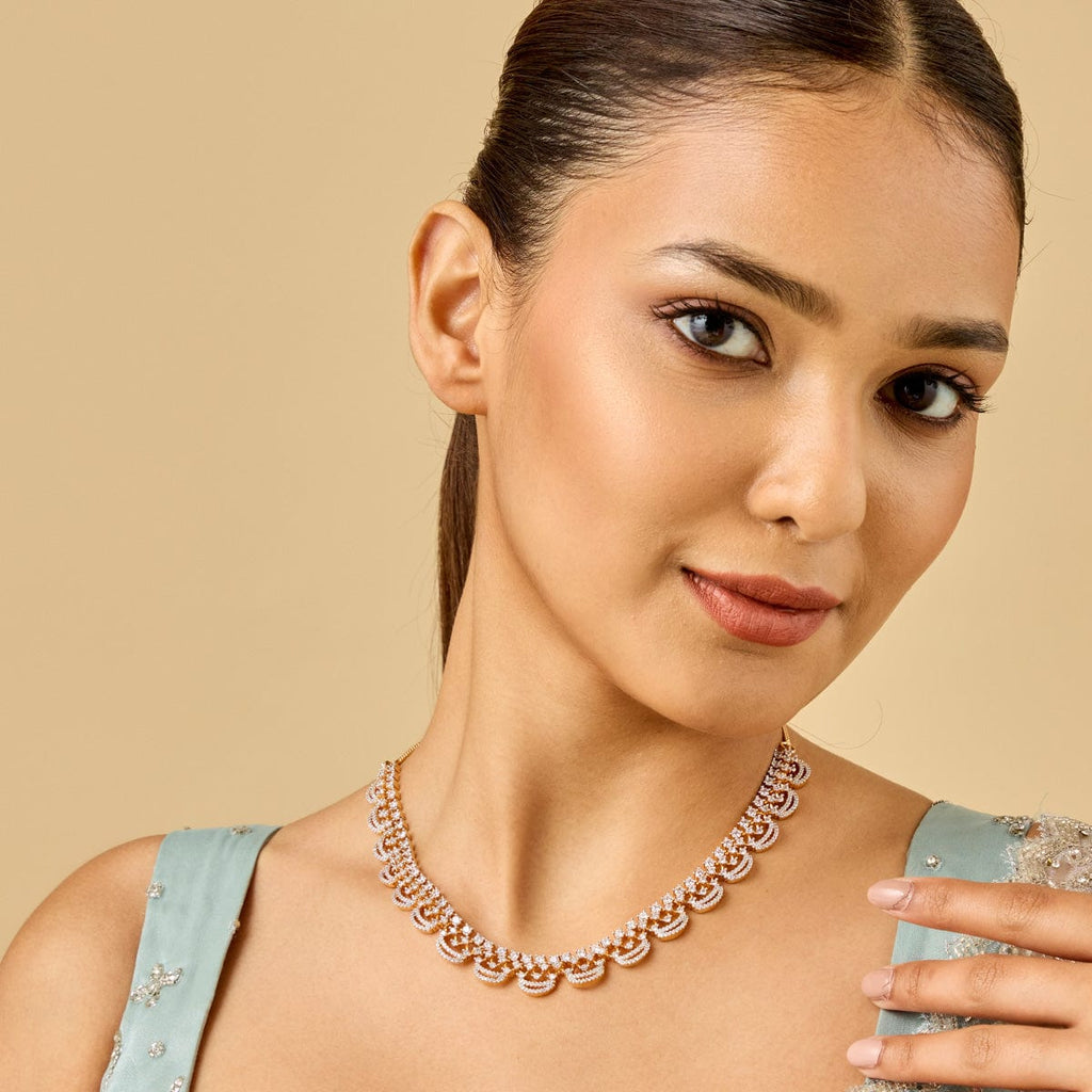 Zircon Necklace Zircon Necklace 188087