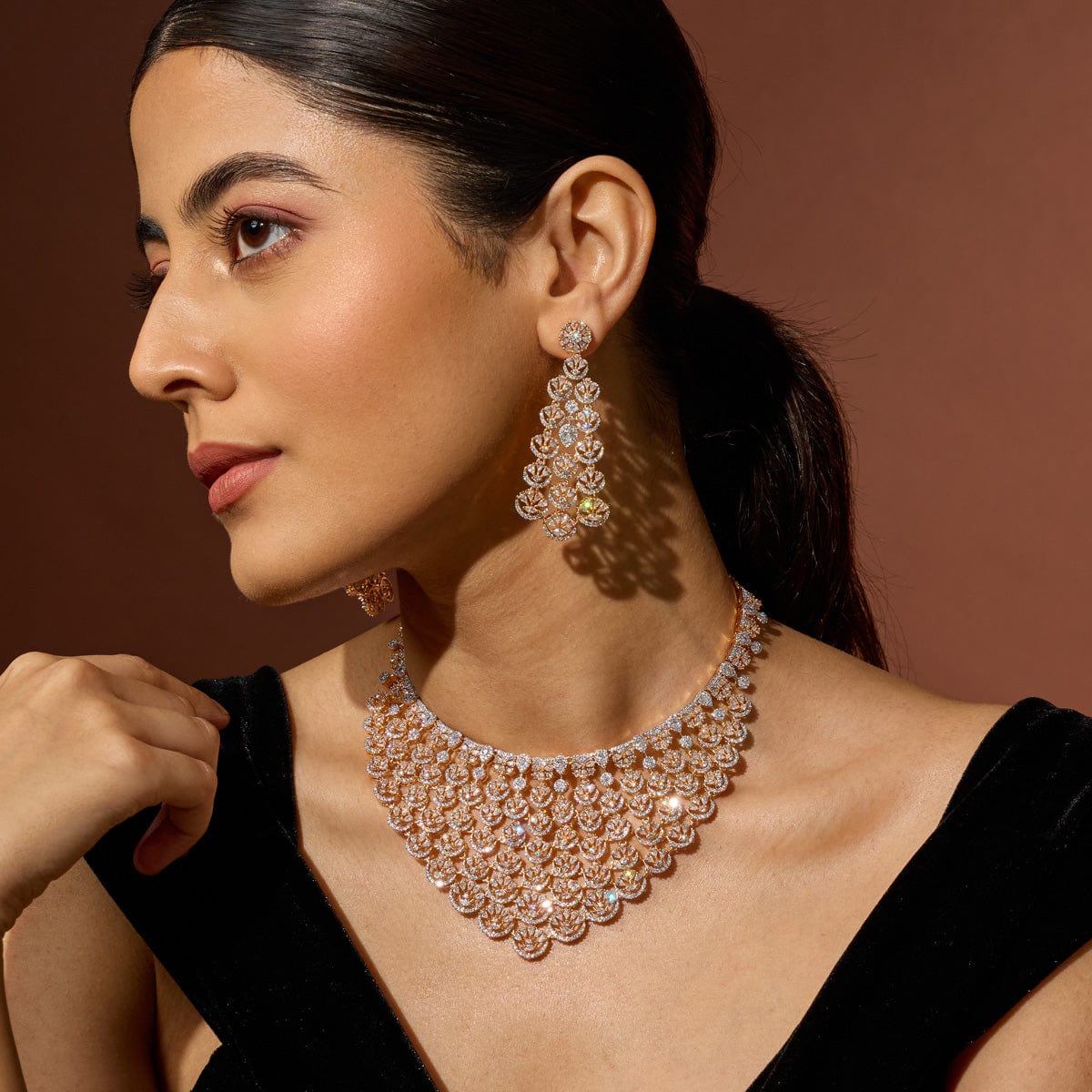 Zircon Necklace Zircon Necklace 188741