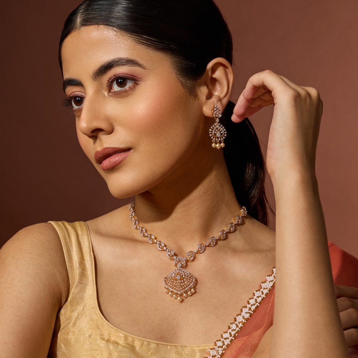 Zircon Necklace Zircon Necklace 188876