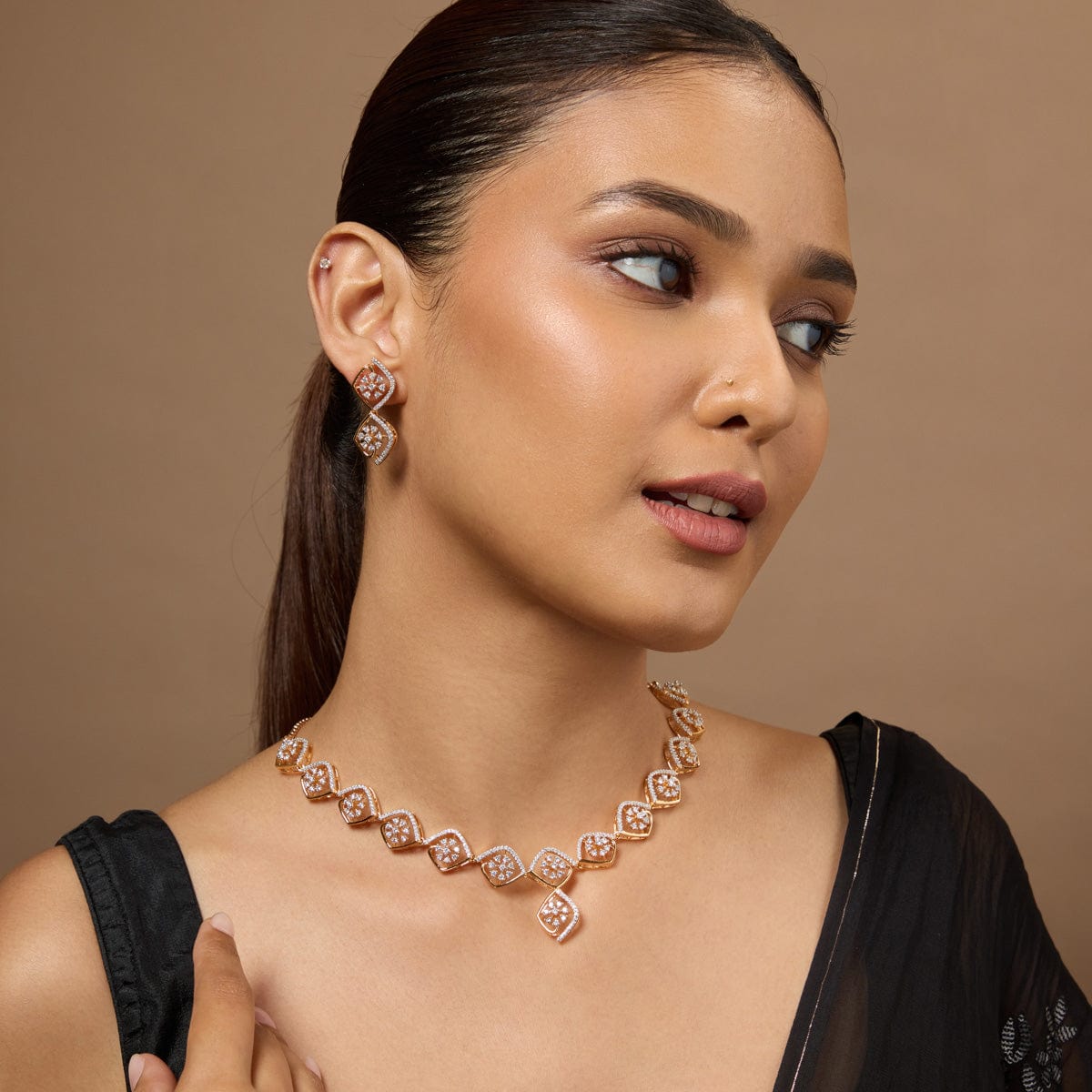 Zircon Necklace Zircon Necklace 188881