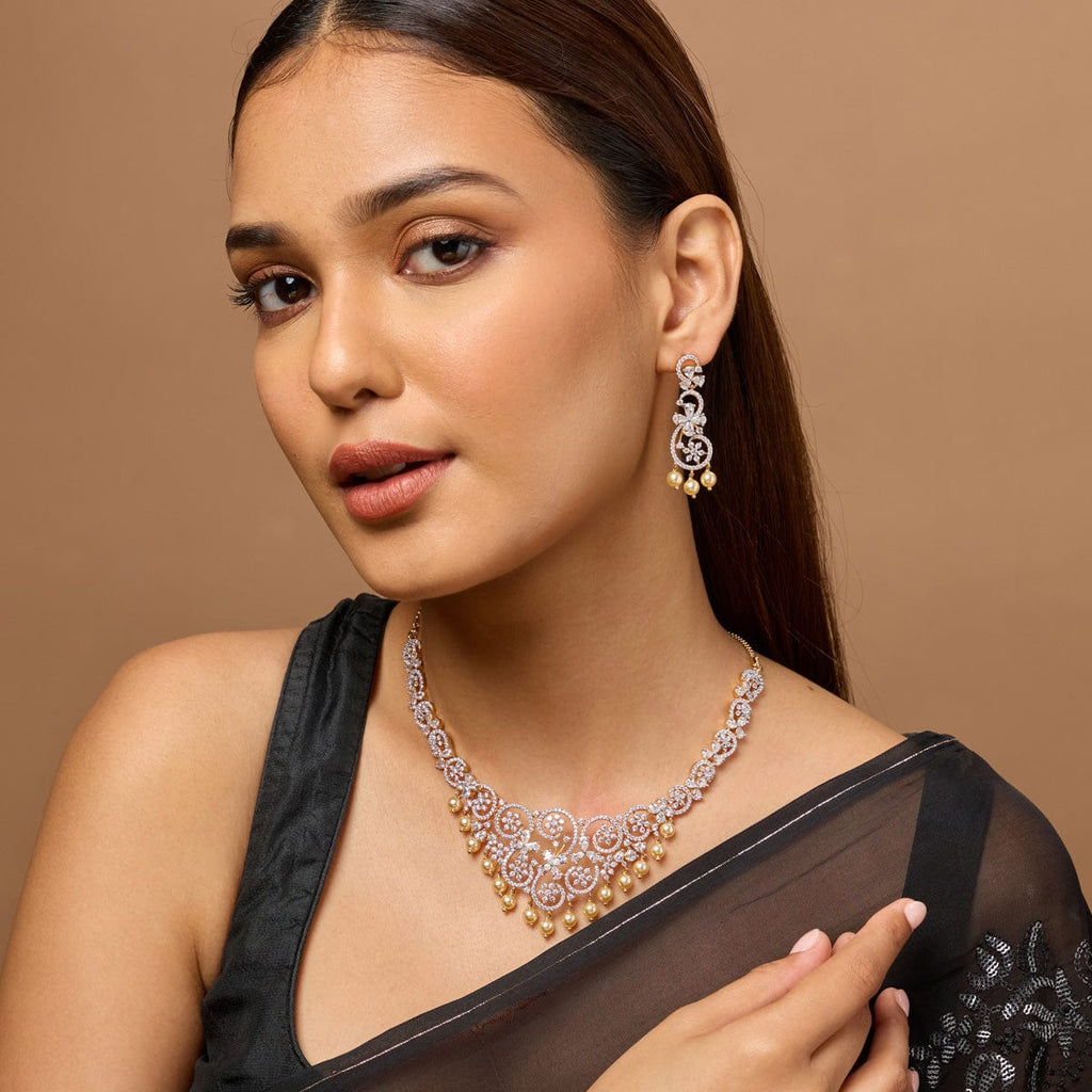 Zircon Necklace Zircon Necklace 188882