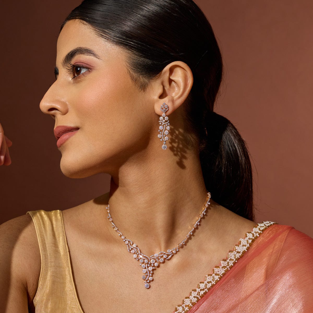 Zircon Necklace Zircon Necklace 190383