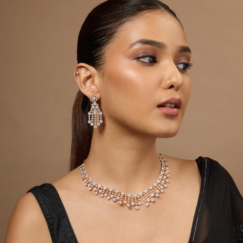 Zircon Necklace Zircon Necklace 190396