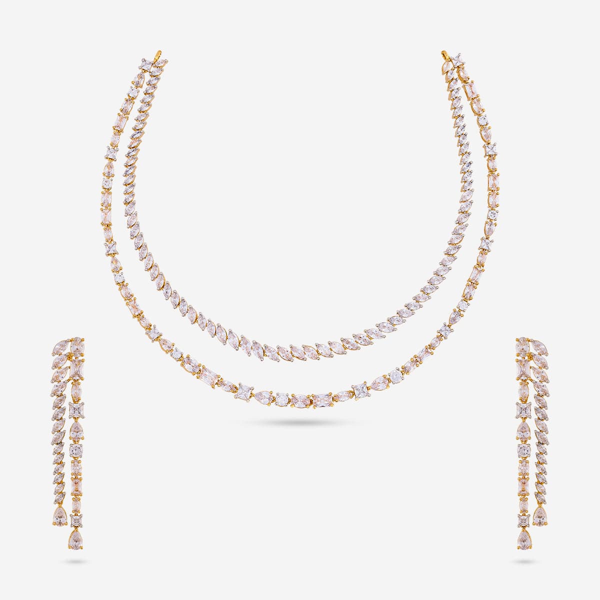 Zircon Necklace Zircon Necklace 190814