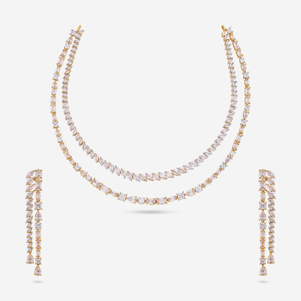 Zircon Necklace Zircon Necklace 190814