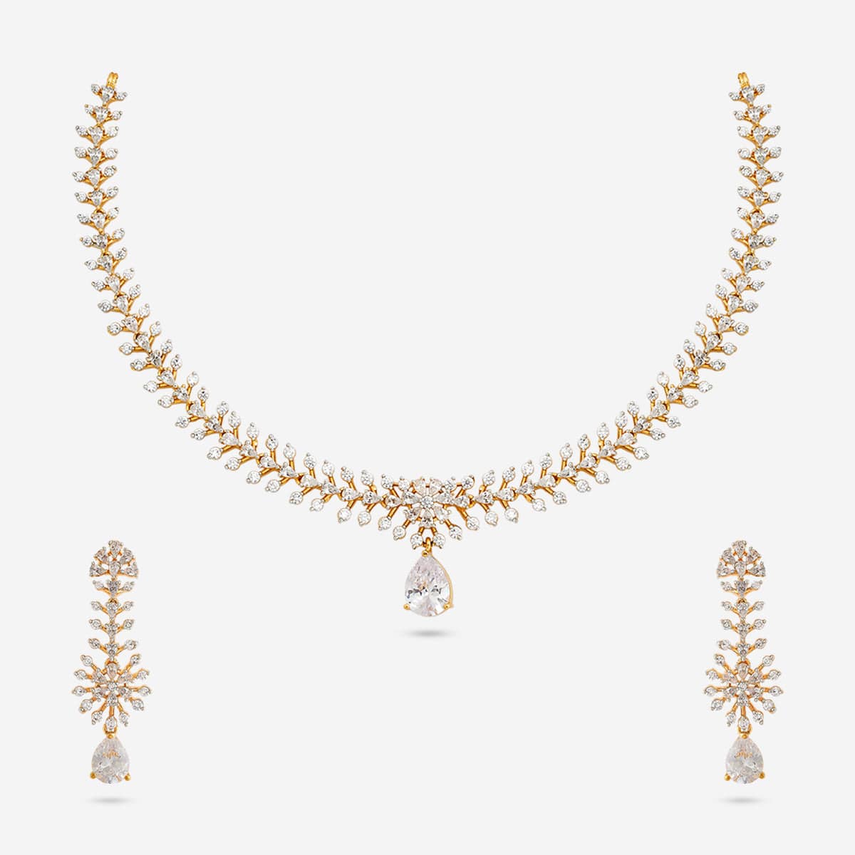 Zircon Necklace Zircon Necklace 190822