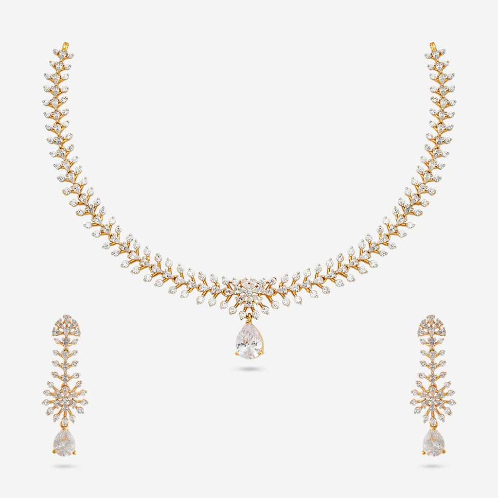 Zircon Necklace Zircon Necklace 190822