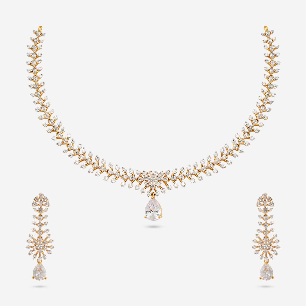 Zircon Necklace Zircon Necklace 190822