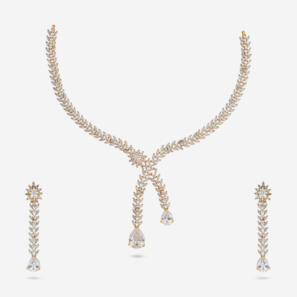 Zircon Necklace Zircon Necklace 190828