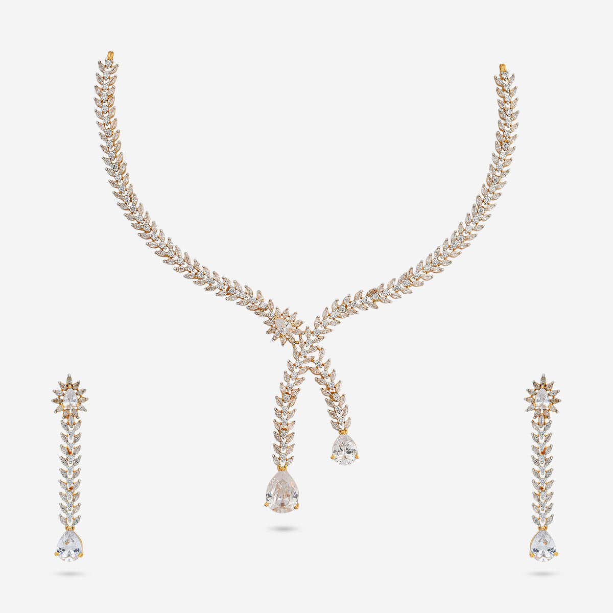 Zircon Necklace Zircon Necklace 190828