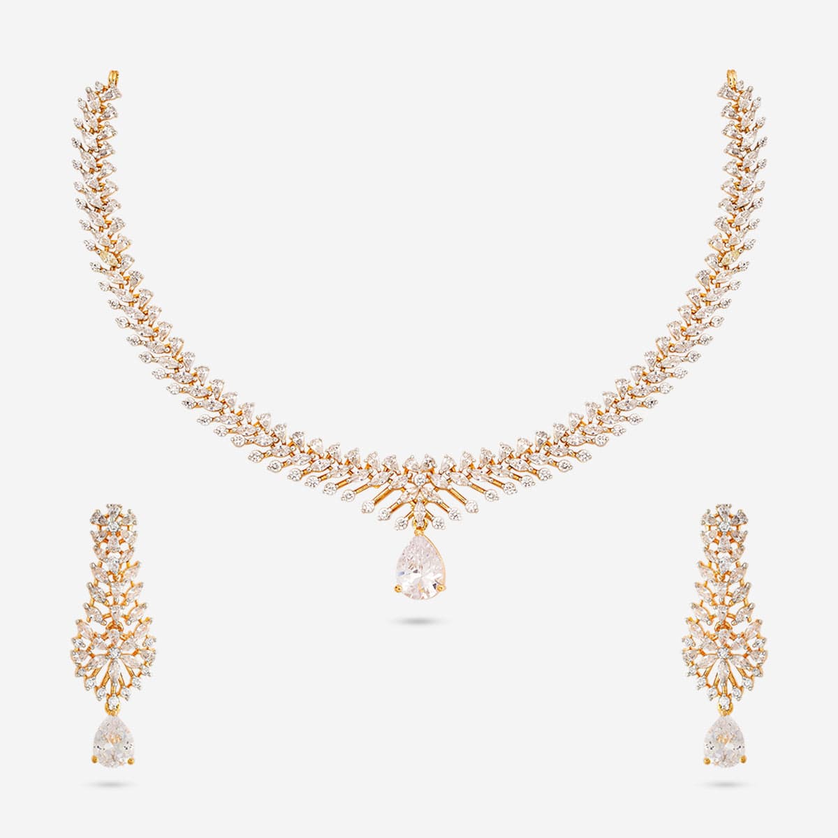 Zircon Necklace Zircon Necklace 190830