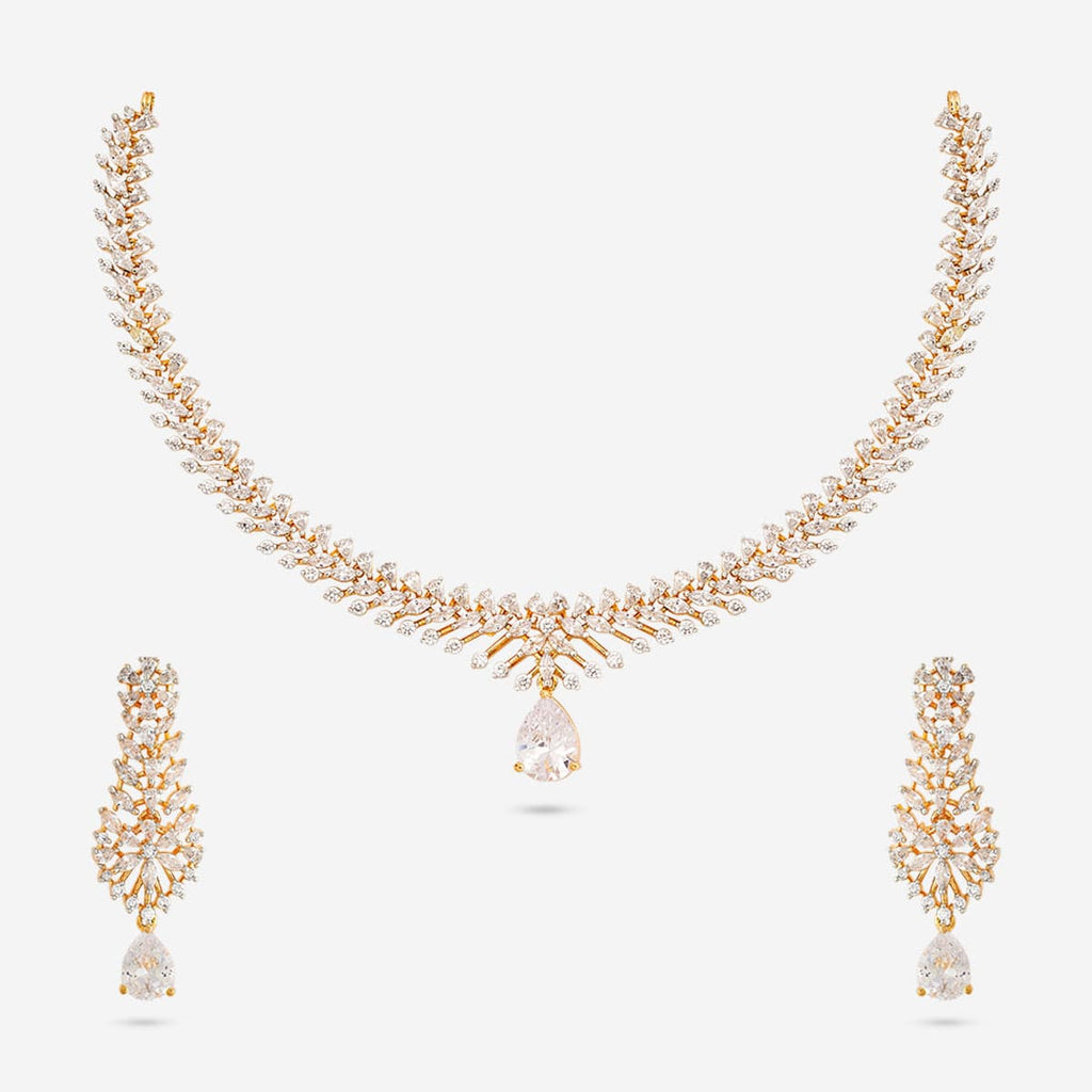 Zircon Necklace Zircon Necklace 190830