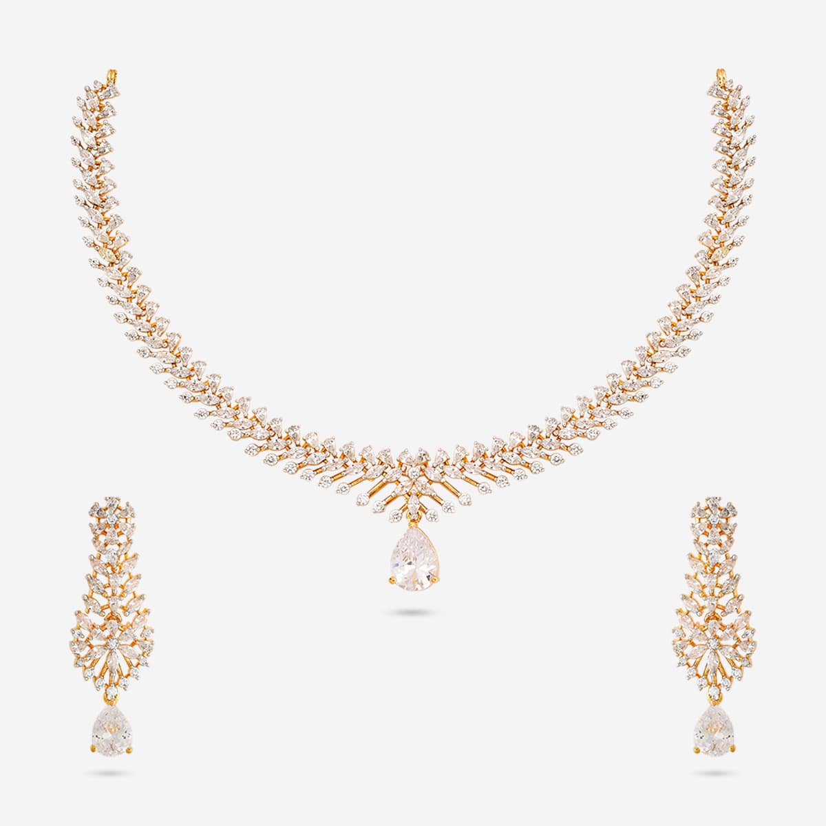 Zircon Necklace Zircon Necklace 190830