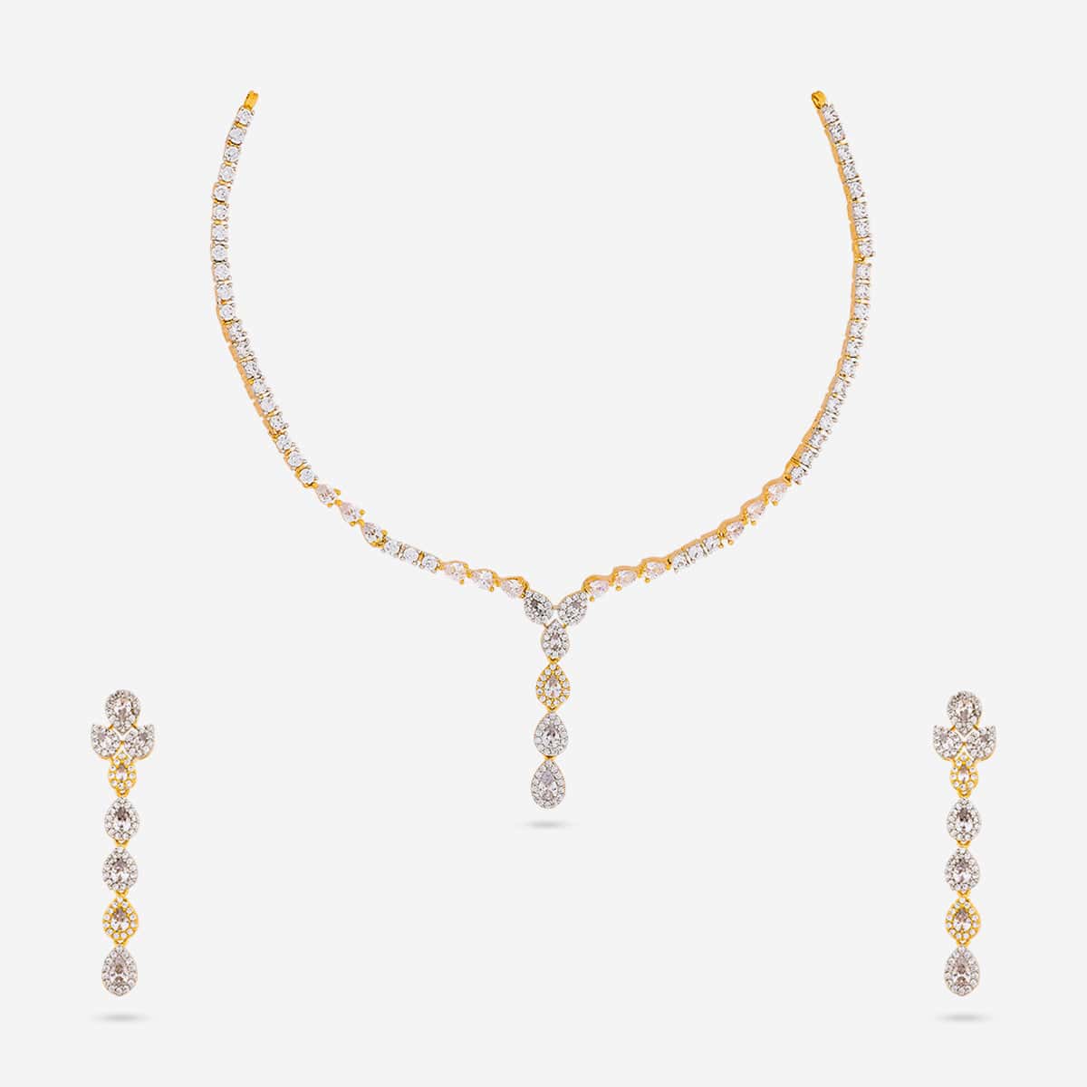Zircon Necklace Zircon Necklace 190836