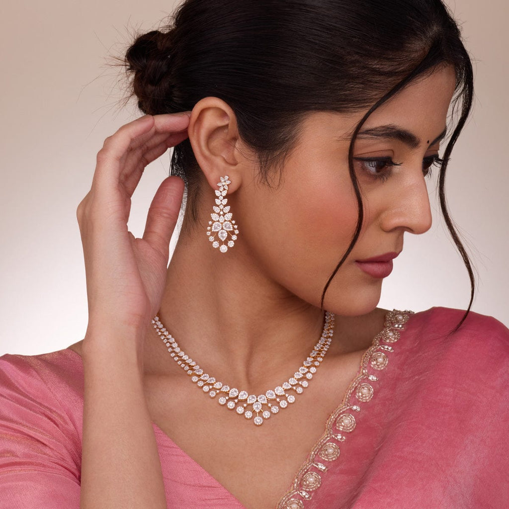 Zircon Necklace Zircon Necklace 190901