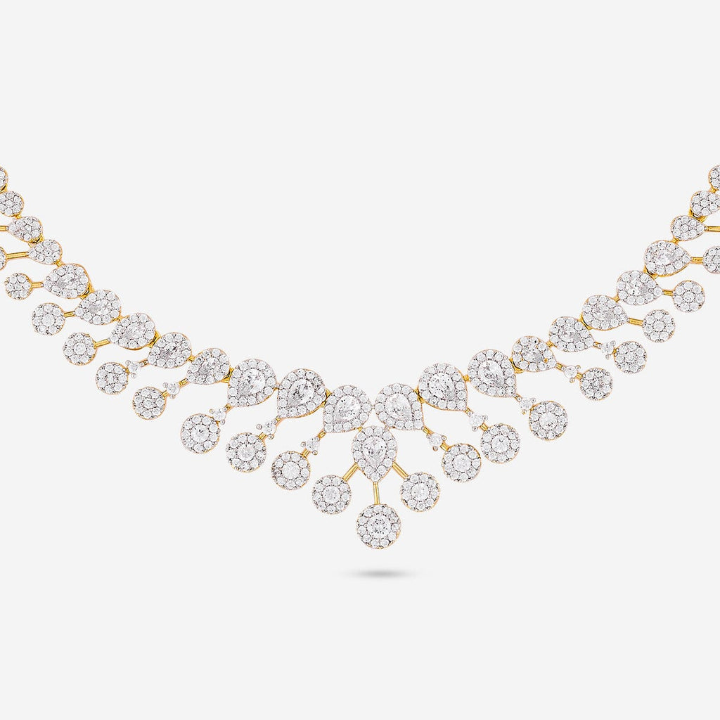 Zircon Necklace Zircon Necklace 190901