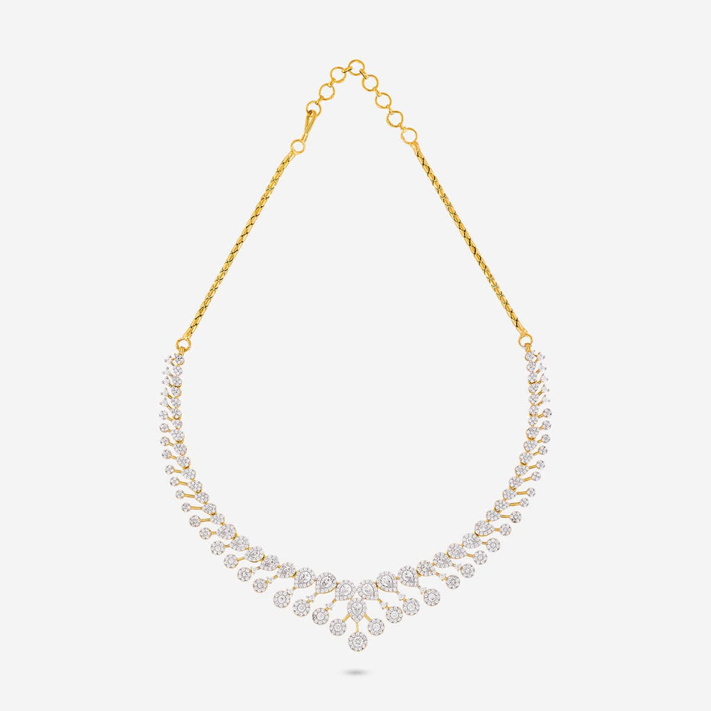 Zircon Necklace Zircon Necklace 190901