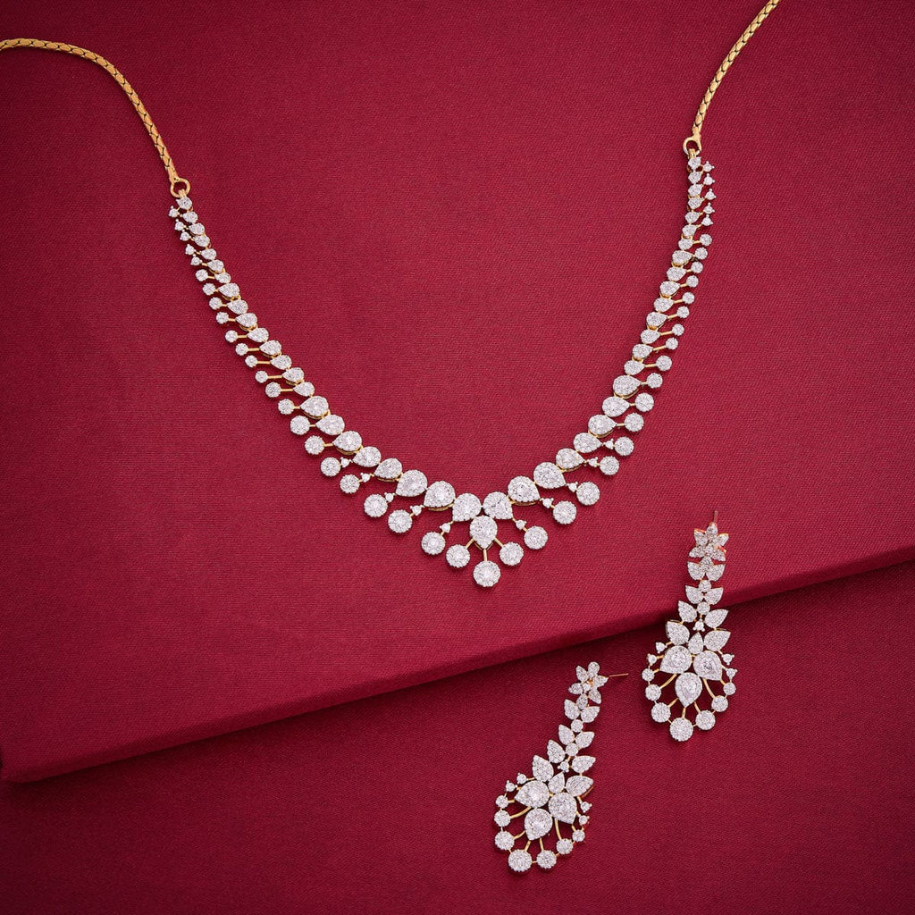 Zircon Necklace Zircon Necklace 190901