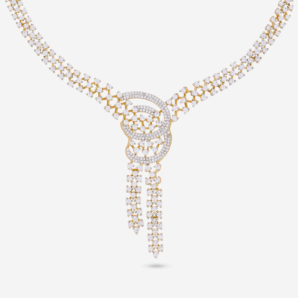 Zircon Necklace Zircon Necklace 190902