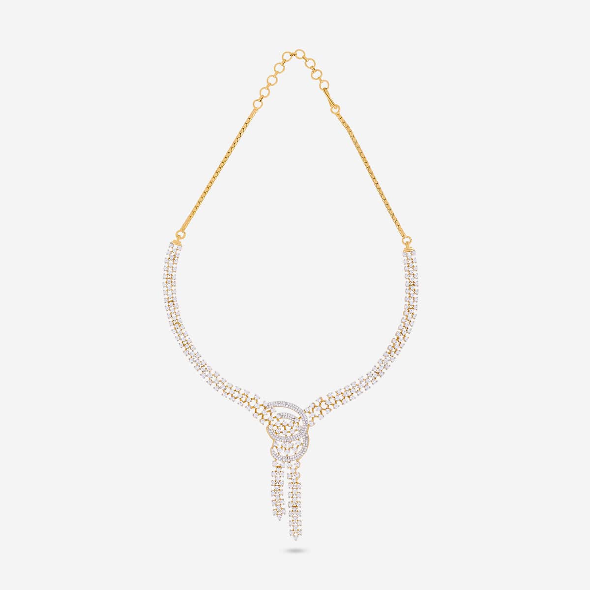 Zircon Necklace Zircon Necklace 190902