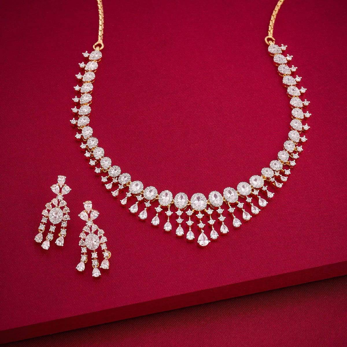 Zircon Necklace Zircon Necklace 190903