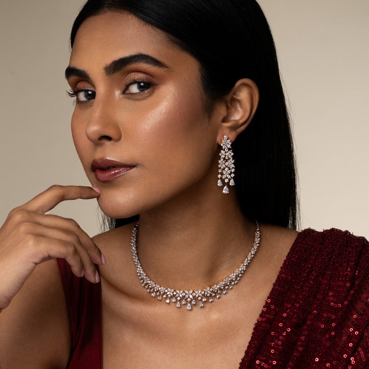 Zircon Necklace Zircon Necklace 190977