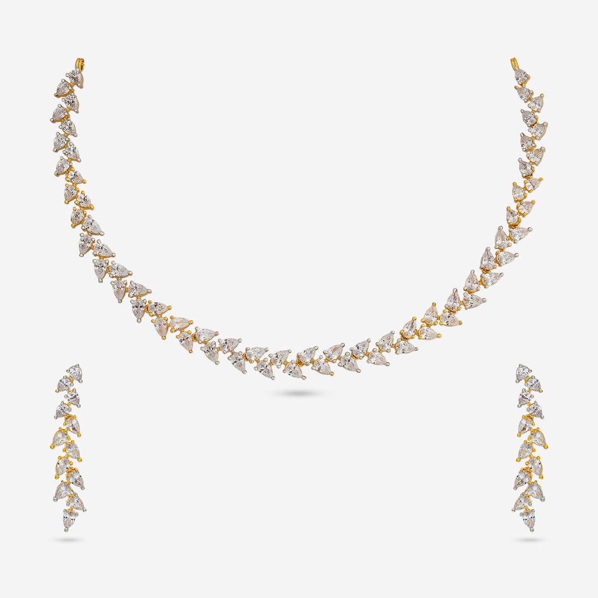 Zircon Necklace Zircon Necklace 191033