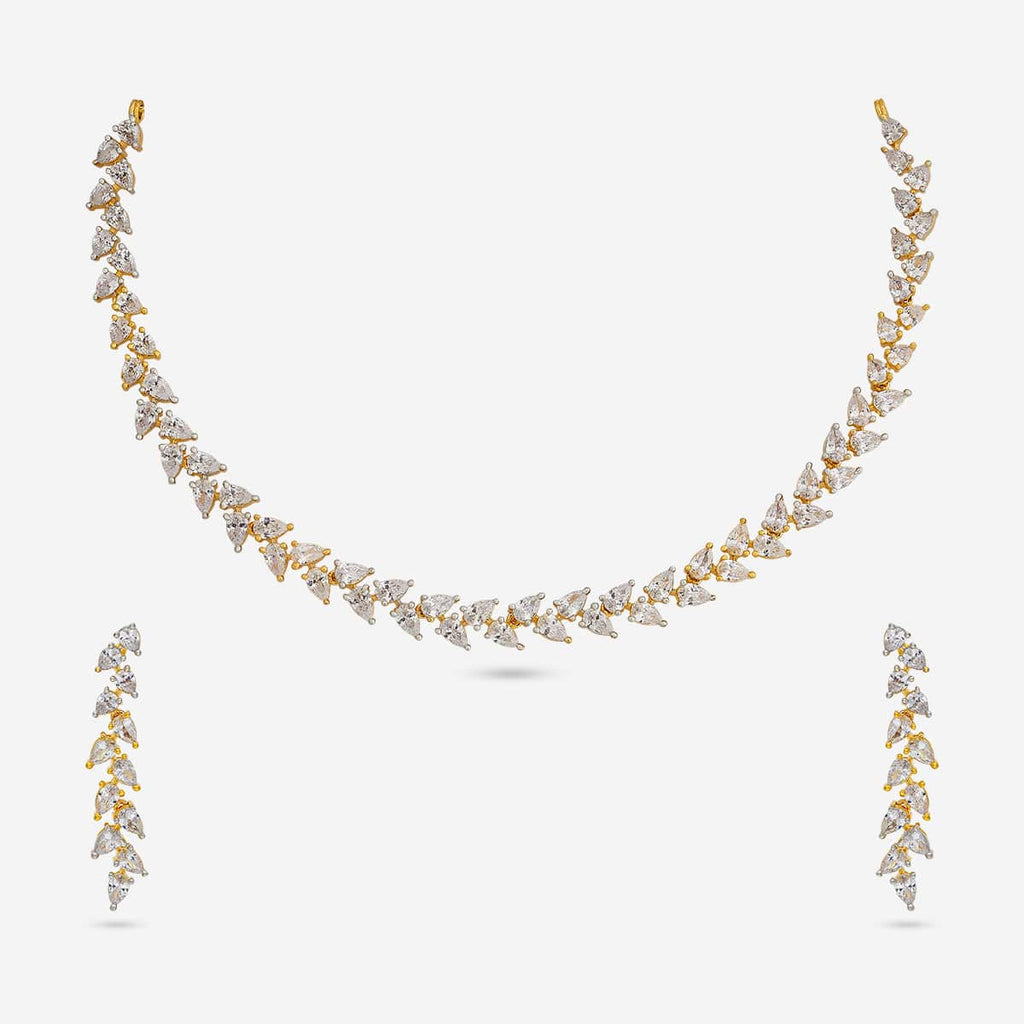 Zircon Necklace Zircon Necklace 191033