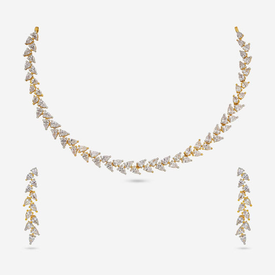 Zircon Necklace Zircon Necklace 191033
